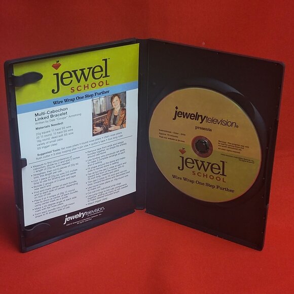 Jewelry Television Jewel School Wire Wrap One Step Further Instructional DVD 201 - Picture 3 of 6